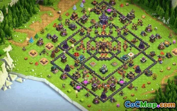 CoC Town Hall 15 Base Layouts & Map Links | Trophy & War Bases #32567