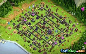 CoC Town Hall 15 Base Layouts & Map Links | Trophy & War Bases #32597
