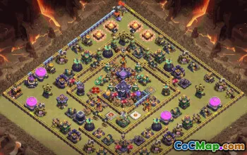CoC Town Hall 15 Base Layouts & Map Links | Trophy & War Bases #32615