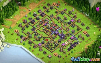 CoC Town Hall 15 Base Layouts & Map Links | Trophy & War Bases #32952