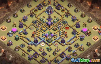 CoC Town Hall 15 Base Layouts & Map Links | Trophy & War Bases #33070