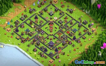 CoC Town Hall 15 Base Layouts & Map Links | Trophy & War Bases #33152