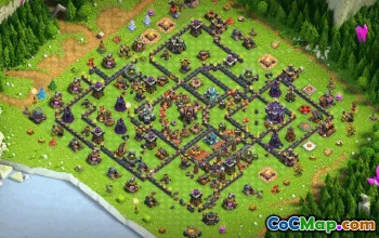 CoC Town Hall 15 Base Layouts & Map Links | Trophy & War Bases #33239