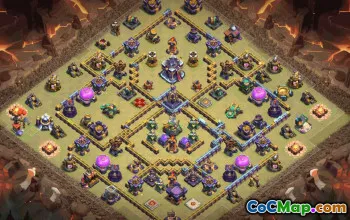 CoC Town Hall 15 Base Layouts & Map Links | Trophy & War Bases #33257
