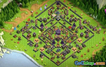 CoC Town Hall 15 Base Layouts & Map Links | Trophy & War Bases #33295