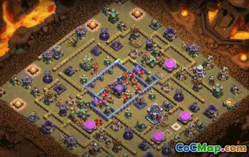 CoC Town Hall 15 Base Layouts & Map Links | Trophy & War Bases #33458