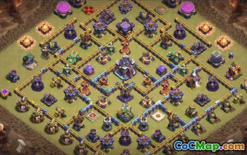 CoC Town Hall 15 Base Layouts & Map Links | Trophy & War Bases #33631