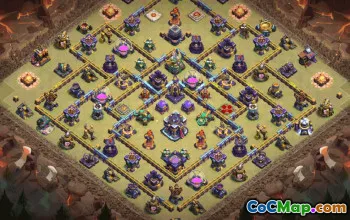 CoC Town Hall 15 Base Layouts & Map Links | Trophy & War Bases #33677