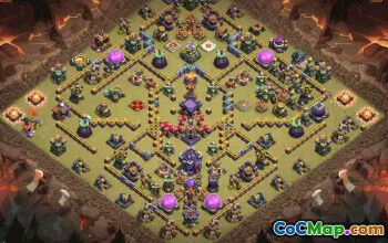CoC Town Hall 15 Base Layouts & Map Links | Trophy & War Defense #32228