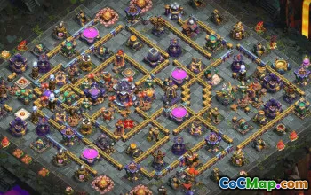 CoC Town Hall 15 Base Layouts & Map Links | Trophy & War Defense #32552