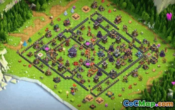 CoC Town Hall 15 Base Layouts & Map Links | Trophy & War Defense #33098