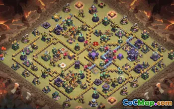 CoC Town Hall 15 Base Layouts & Map Links | Trophy & War Defense #33192