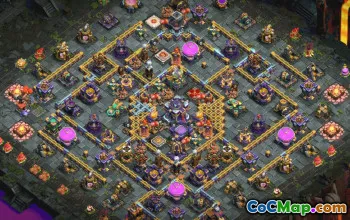 CoC Town Hall 15 Base Layouts & Map Links | Trophy & War Designs #33124