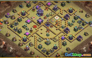CoC Town Hall 15 Base Layouts & Map Links | Trophy, War, Home #28774