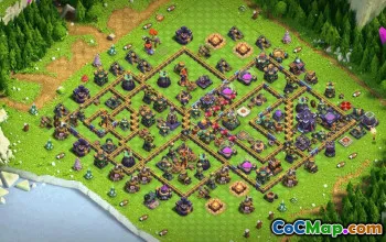CoC Town Hall 15 Base Layouts & Map Links | Trophy, War & Home Village #32025