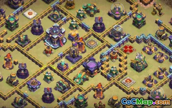 CoC Town Hall 15 Base Layouts & Map Links | Trophy, War, Home Village #32297