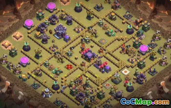CoC Town Hall 15 Base Layouts & Map Links | Trophy, War & Home Village #33747