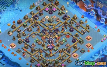 CoC Town Hall 15 Base Layouts & Map Links | War & Defense Designs #31869