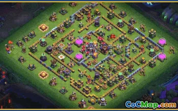 CoC Town Hall 15 Base Layouts & Map Links | War & Trophy #29532