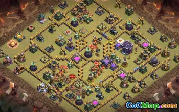 CoC Town Hall 15 Base Layouts & Map Links | War & Trophy Bases #27298