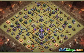 CoC Town Hall 15 Base Layouts & Map Links | War & Trophy Bases #29178