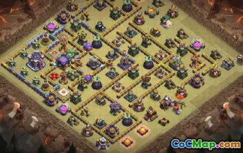 CoC Town Hall 15 Base Layouts & Map Links | War & Trophy Bases #30897