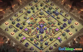 CoC Town Hall 15 Base Layouts & Map Links | War & Trophy Bases #31202