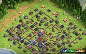 CoC Town Hall 15 Base Layouts & Map Links | War & Trophy Bases #31225
