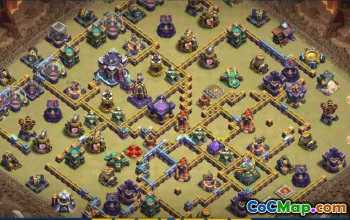 CoC Town Hall 15 Base Layouts & Map Links | War & Trophy Bases #32299