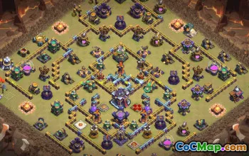 CoC Town Hall 15 Base Layouts & Map Links | War & Trophy Bases #32426
