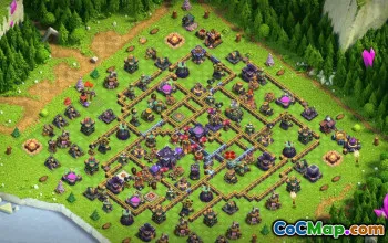 CoC Town Hall 15 Base Layouts & Map Links | War & Trophy Bases #32492