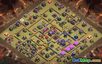 CoC Town Hall 15 Base Layouts & Map Links | War & Trophy Bases #32708