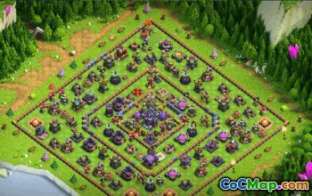 CoC Town Hall 15 Base Layouts & Map Links | War & Trophy Bases #33046