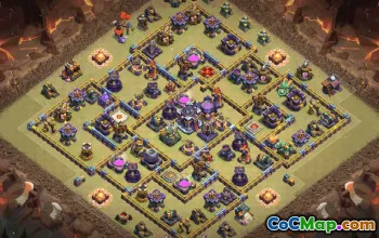 CoC Town Hall 15 Base Layouts & Map Links | War & Trophy Bases #33498