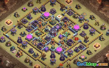 CoC Town Hall 15 Base Layouts & Map Links | War, Trophy, Home #33634