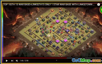 CoC Town Hall 15 Base Layouts & Map Links | War, Trophy & Home Village #30489