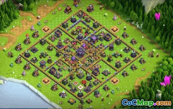 CoC Town Hall 15 Base Layouts & Map Links | War, Trophy & Home Village #31807