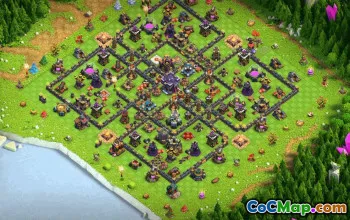 CoC Town Hall 15 Base Layouts & Map Links | War & Trophy Maps #32743