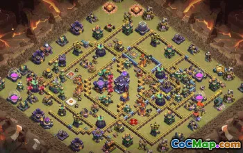 CoC Town Hall 15 Base Layouts & Map Templates | Free Downloads #32129