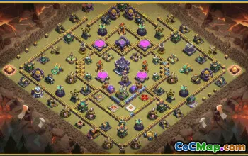 CoC Town Hall 15 Base Layouts & Map - Trophy & Farming Bases #28922