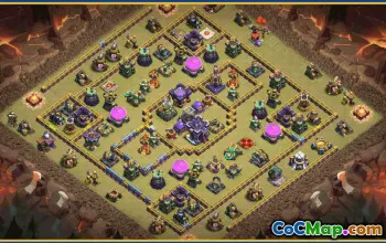 CoC Town Hall 15 Base Layouts & Map | Trophy & Farming Designs #29116