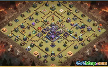 CoC Town Hall 15 Base Layouts & Map | Trophy & Farming Designs #29172