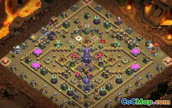 CoC Town Hall 15 Base Layouts & Map | Trophy, Farming & More #27310