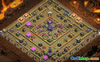 CoC Town Hall 15 Base Layouts & Map | Trophy, Farming & More #27511