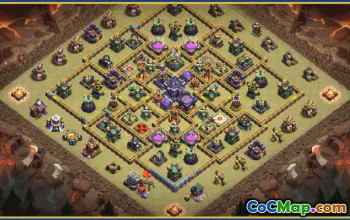 CoC Town Hall 15 Base Layouts & Map | Trophy, Farming & More #28578