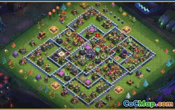 CoC Town Hall 15 Base Layouts & Map | Trophy, Farming & More #28799