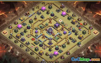 CoC Town Hall 15 Base Layouts & Map | Trophy, War, Farming #30208