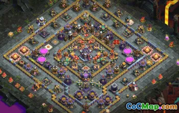 CoC Town Hall 15 Base Layouts & Map | Trophy, War, Farming #32925