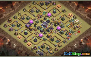 CoC Town Hall 15 Base Layouts & Map| Trophy, War, Farming Bases #30313
