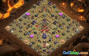 CoC Town Hall 15 Base Layouts & Map | Trophy, War, Home Village #30122